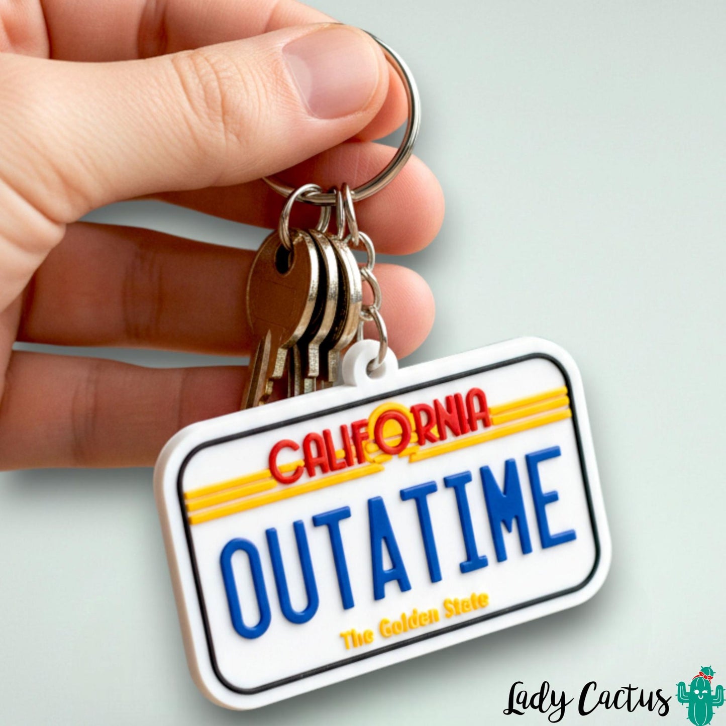 Llavero Regreso Al Futuro Outatime