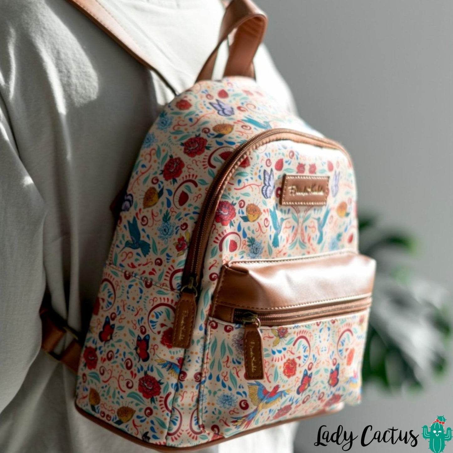 Mochila Frida Kahlo Viva la Vida