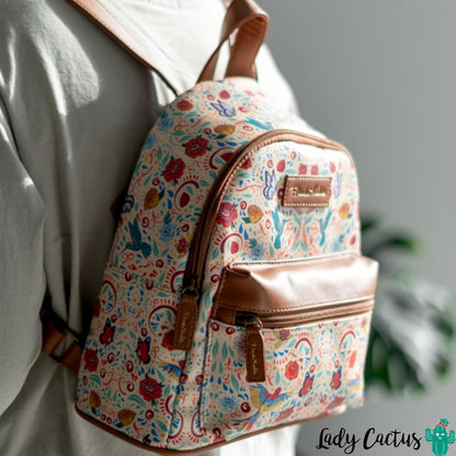 Mochila Frida Kahlo Viva la Vida