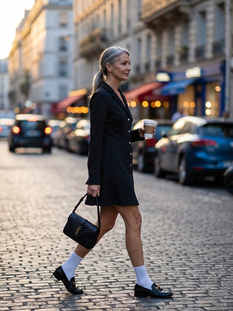 Modelo luciendo el vestido Rock and Chic talla S en Lady Cactus
