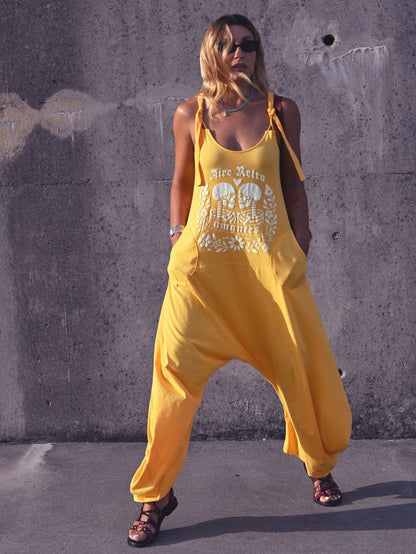 Mono amarillo "Amantes" de Aire Retro