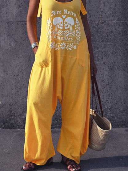 Mono amarillo "Amantes" de Aire Retro