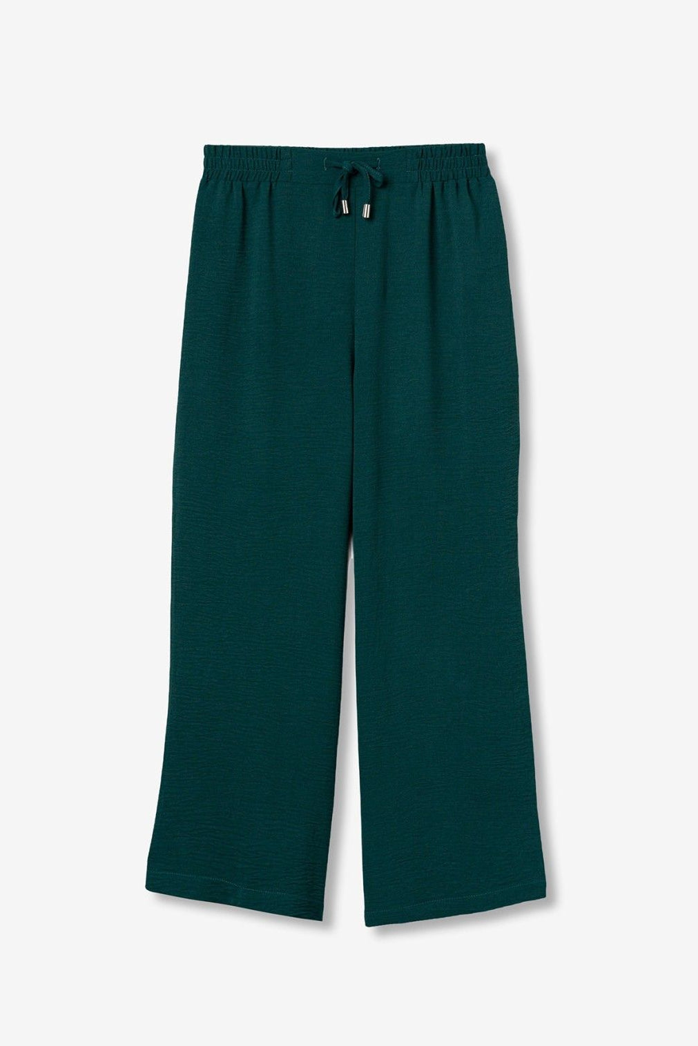 Pantalón de vestir casual verde de diseño exclusivo