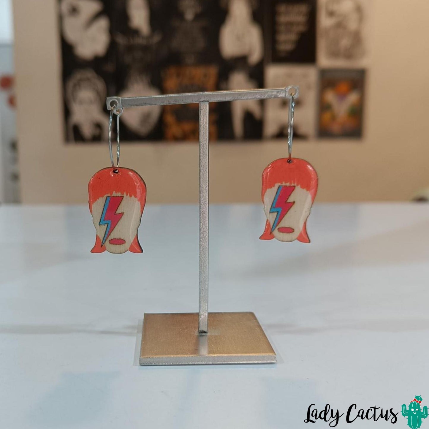Pendientes Bowie Lady Cactus