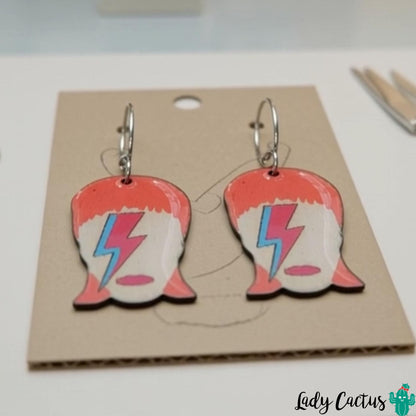 Pendientes Bowie Lady Cactus