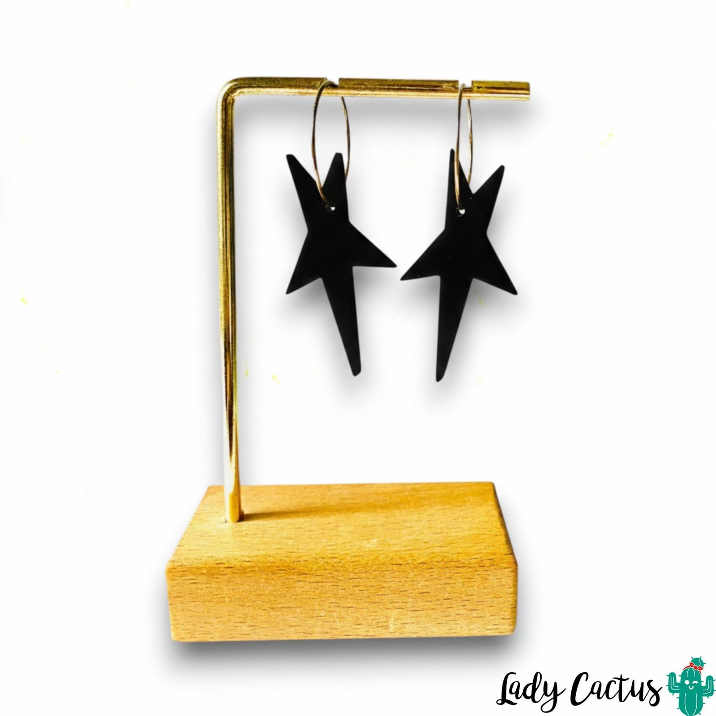 Pendientes Estrella Noche Lady Cactus
