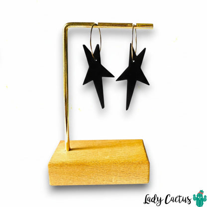 Pendientes Estrella Noche Lady Cactus
