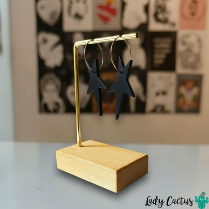 Pendientes Estrella Noche Lady Cactus