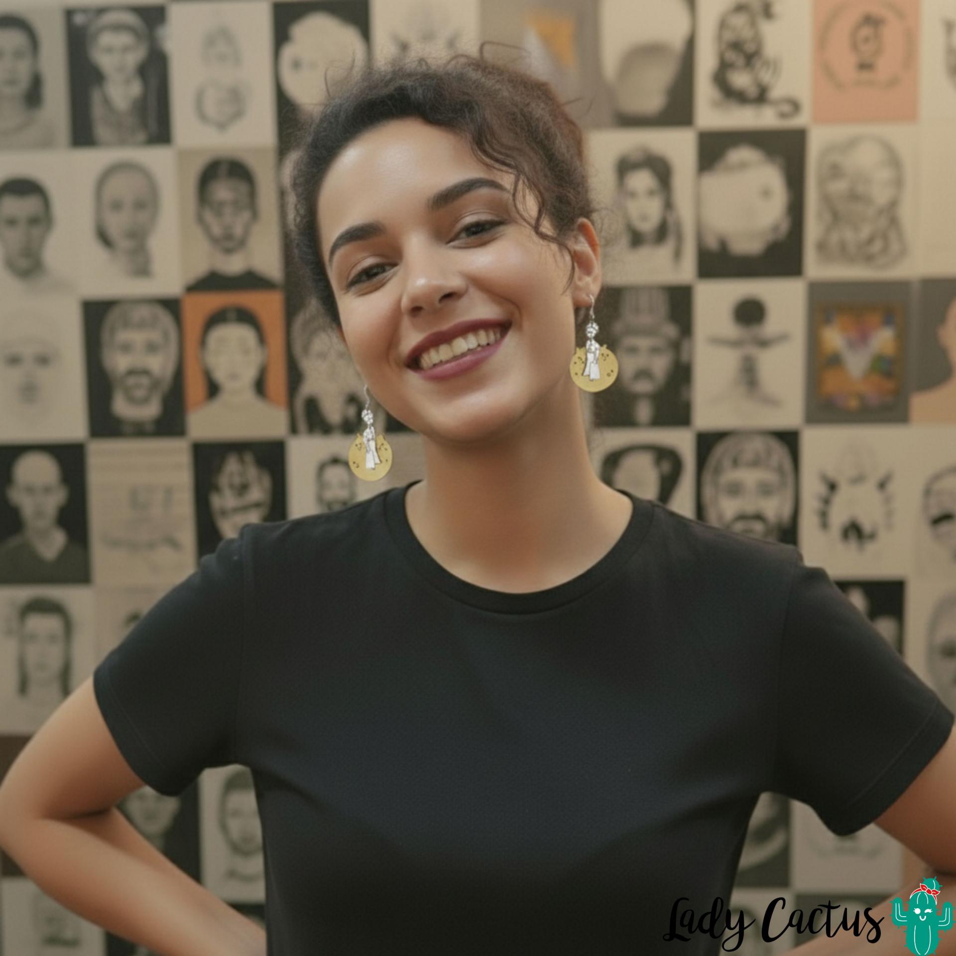 Pendientes artesanales inspirados en el libro El Principito de Saint-Exupéry