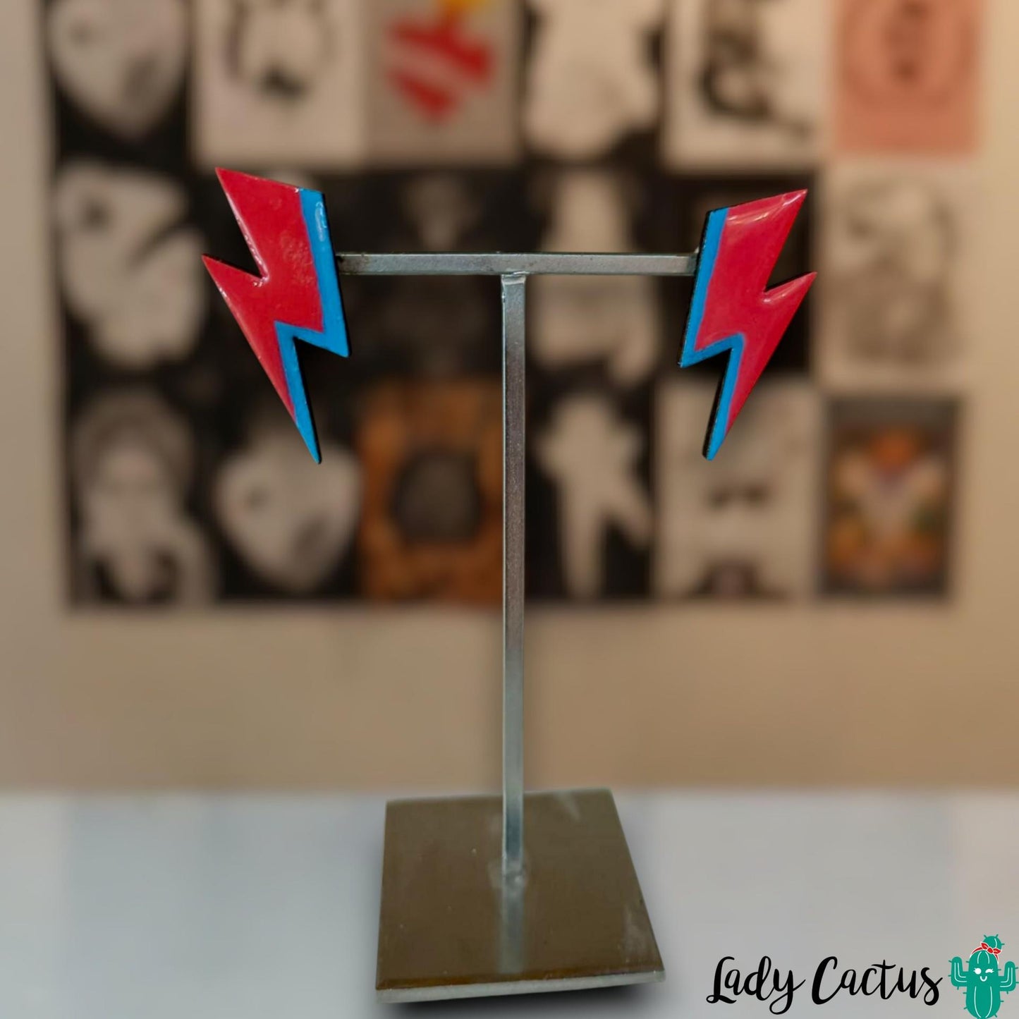 Pendientes Rayos Bowie Lady Cactus