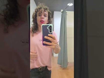 Camiseta Básica Rosa - Anabel Lee
