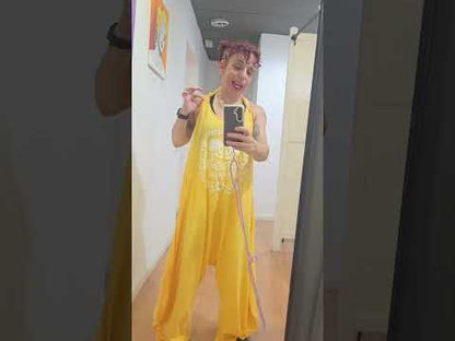 Mono amarillo "Amantes" de Aire Retro