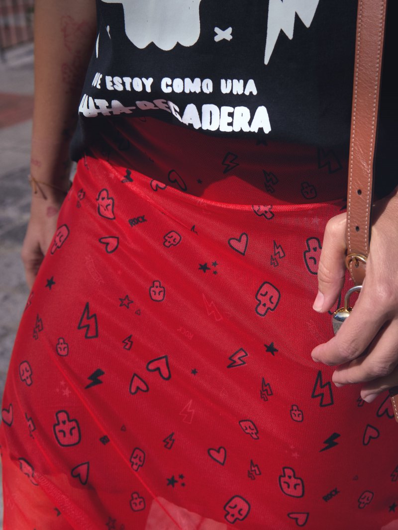 Prenda de producción ética fabricada en Portugal Aire Retro
