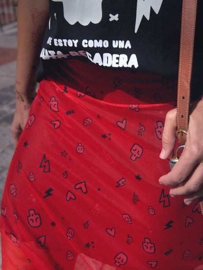 Prenda de producción ética fabricada en Portugal Aire Retro