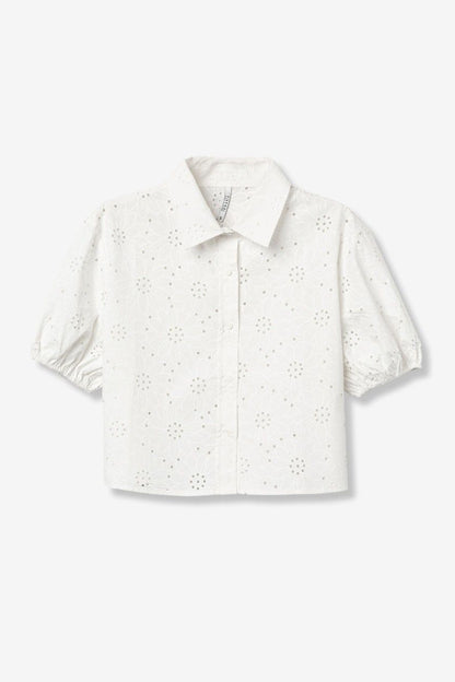 Blusa Carmelita blanca en Lady Cactus