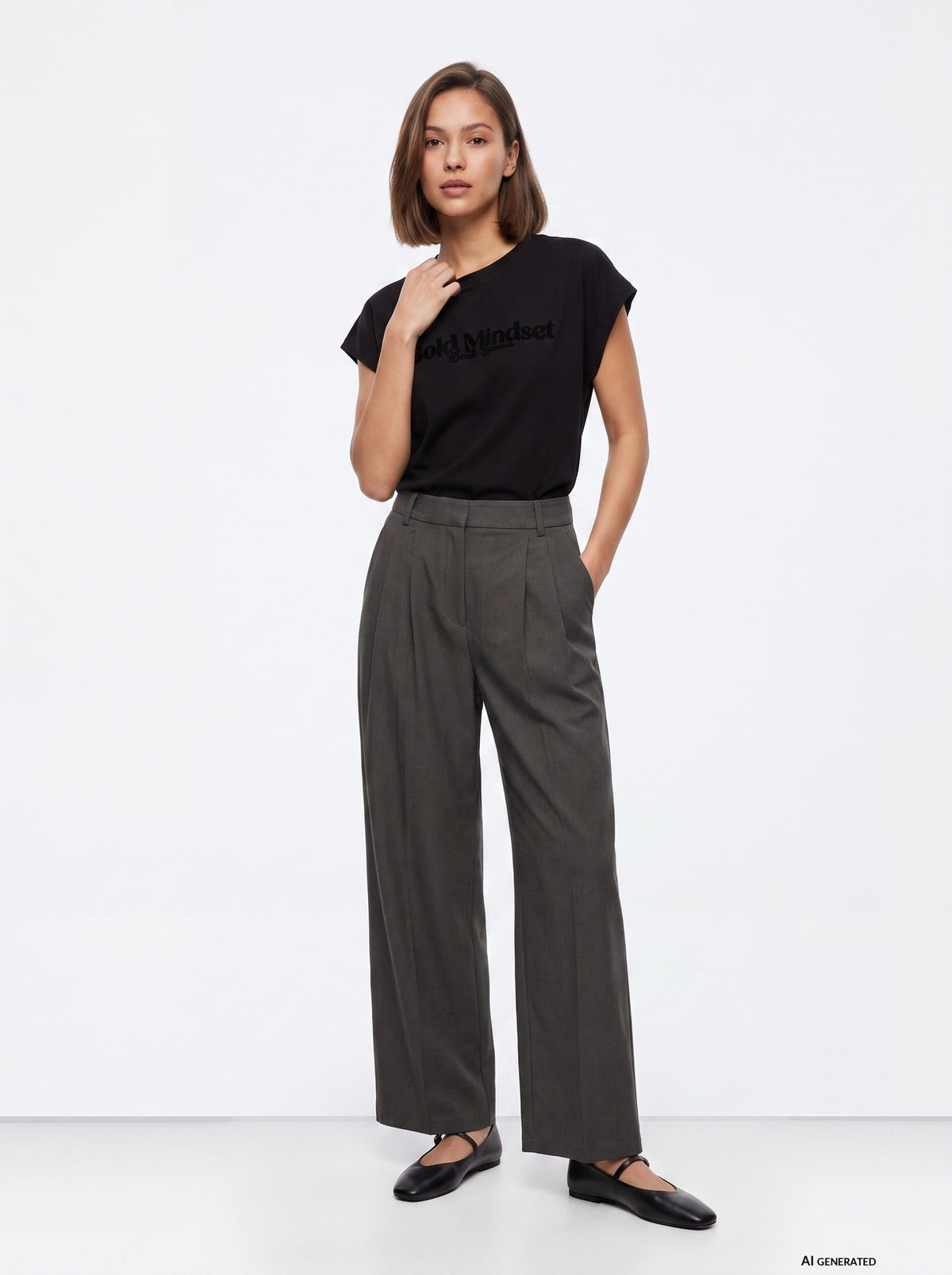 Pantalón Brown Gris acero Tiffosi