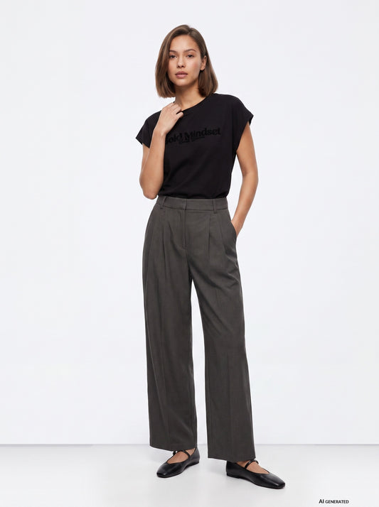 Pantalón Brown Gris acero Tiffosi