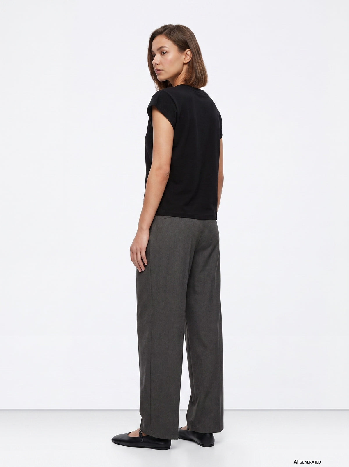 Pantalón Brown Gris acero Tiffosi