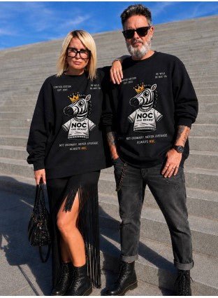 Sudadera Black Zebra de Noc the Brand