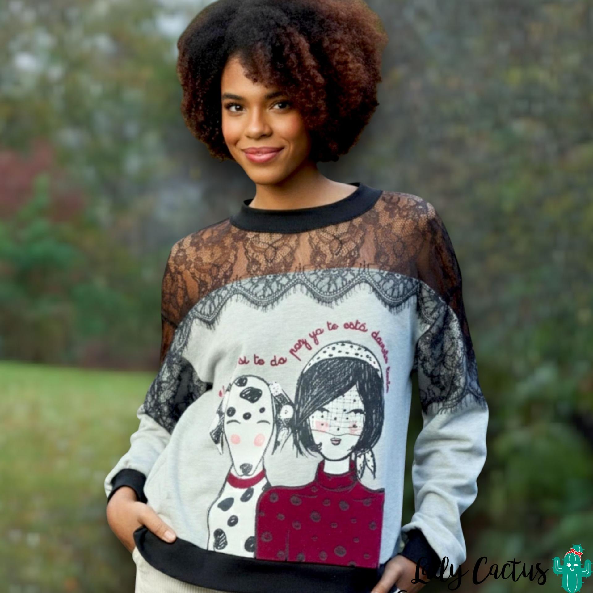 Sudadera Dálmata como novedad exclusiva de Anabel Lee en Lady Cactus