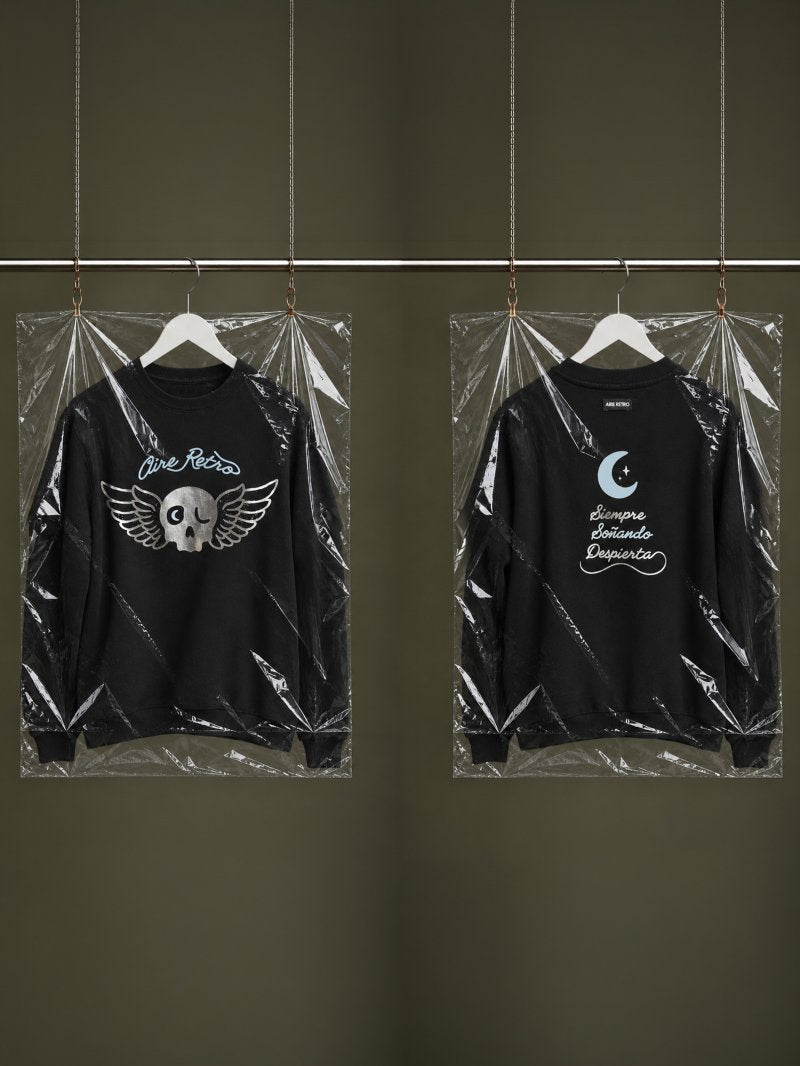 Sudadera "Soñando despierta" de Aire Retro