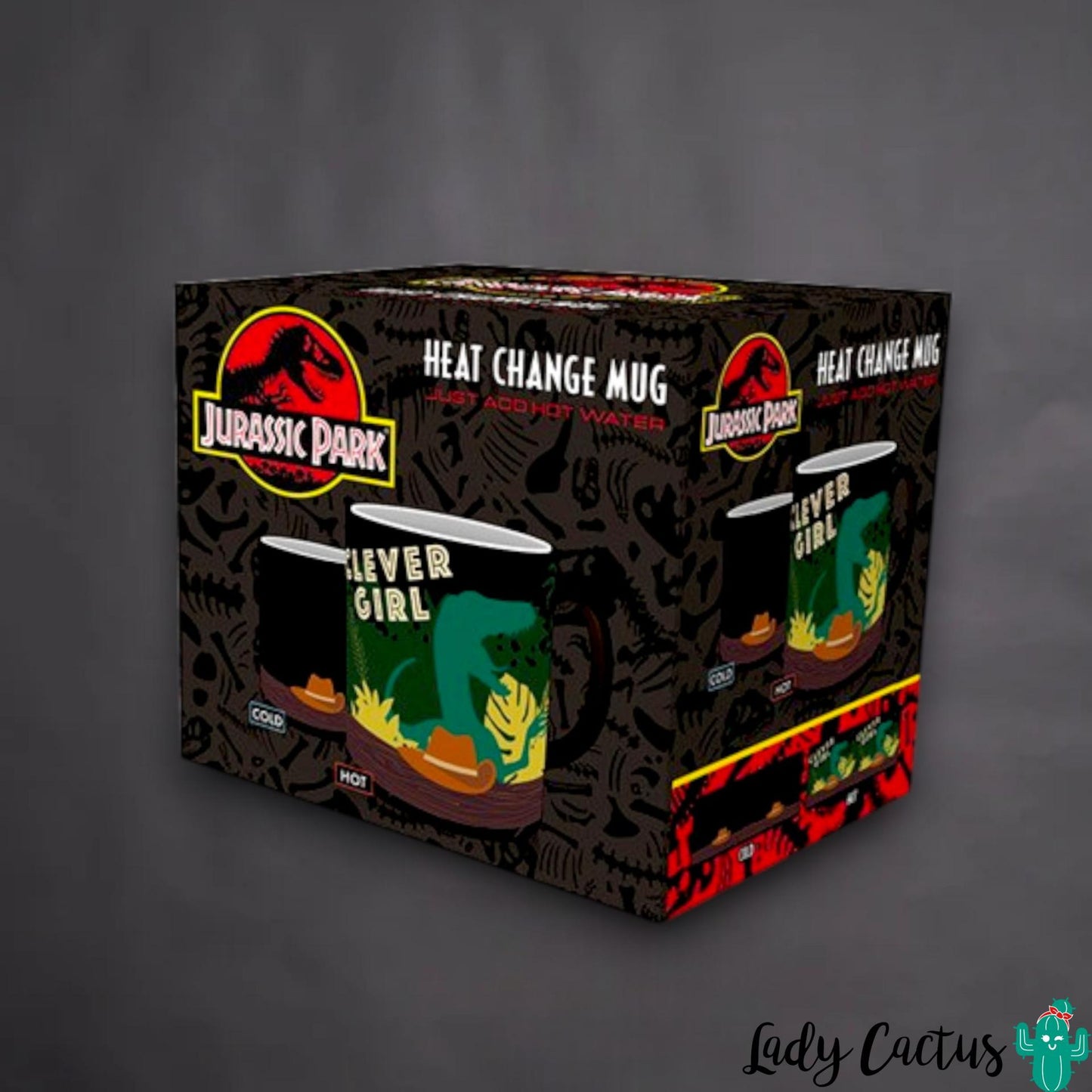 Taza Termocambiable Jurassic Park Clever Girl