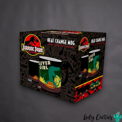 Taza Termocambiable Jurassic Park Clever Girl