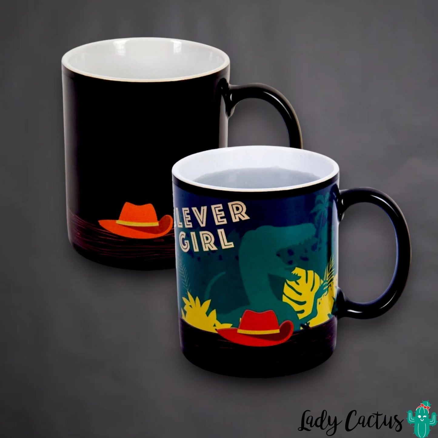 Taza Termocambiable Jurassic Park Clever Girl