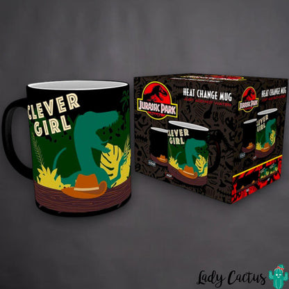 Taza Termocambiable Jurassic Park Clever Girl