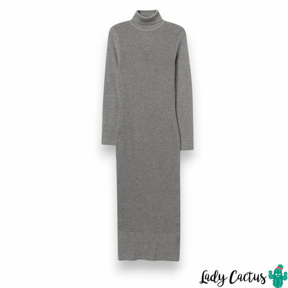 Vestido Tiffosi Chloe Gris Acero