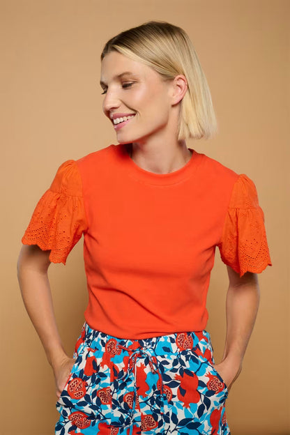 Top Tangerine de Minueto color naranja