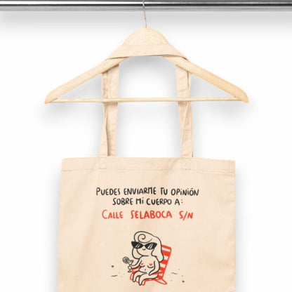 Tote Bag Calle Selaboca María Gómez Lady Cactus