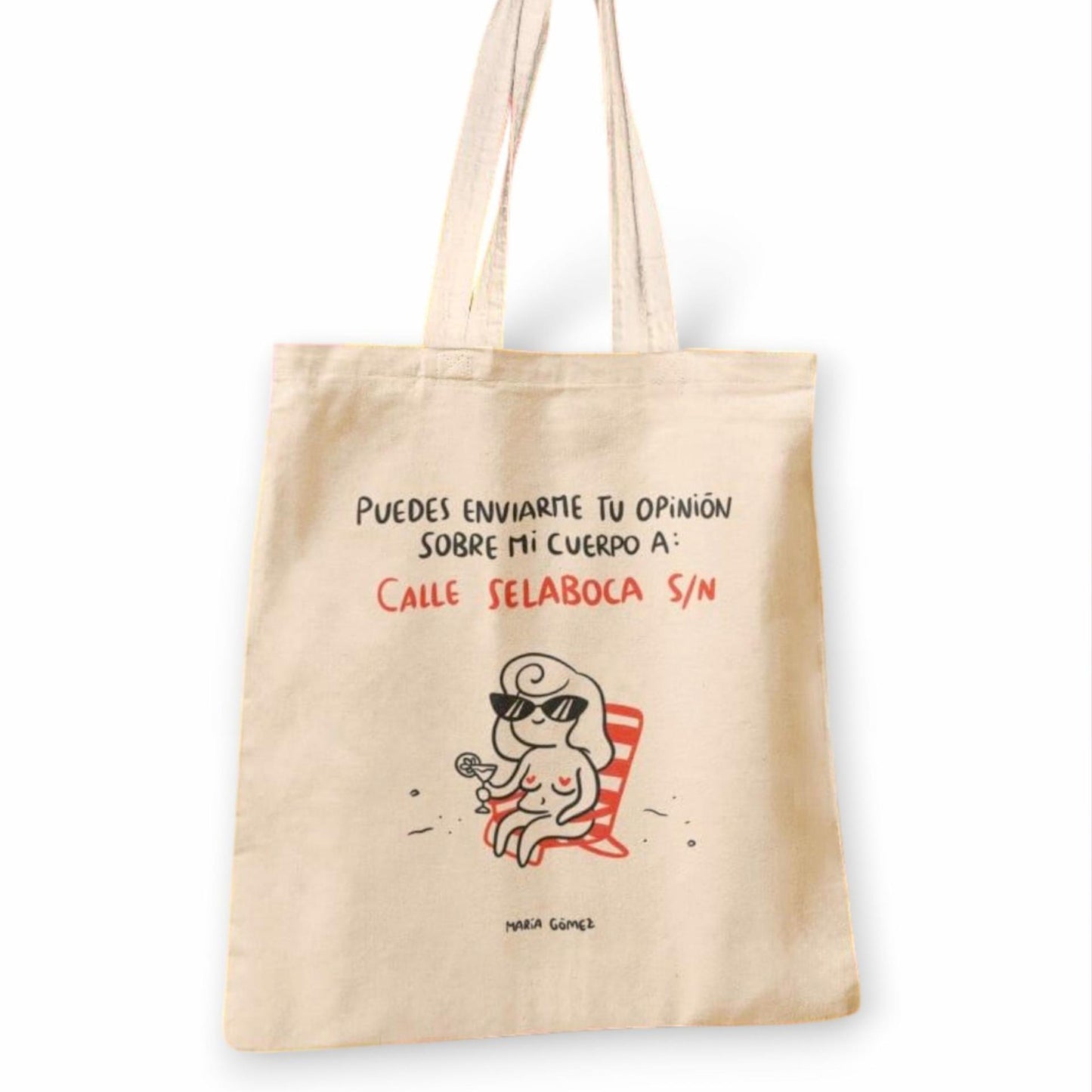 Tote Bag Calle Selaboca María Gómez Lady Cactus