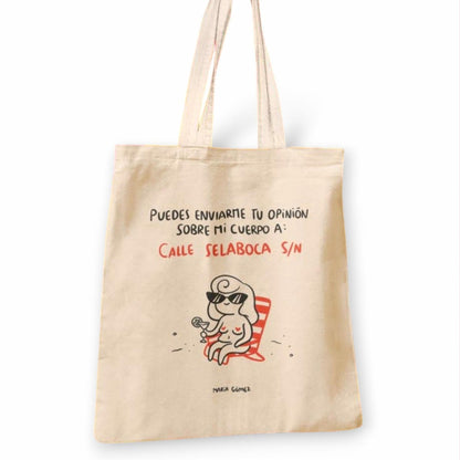 Tote Bag Calle Selaboca María Gómez Lady Cactus