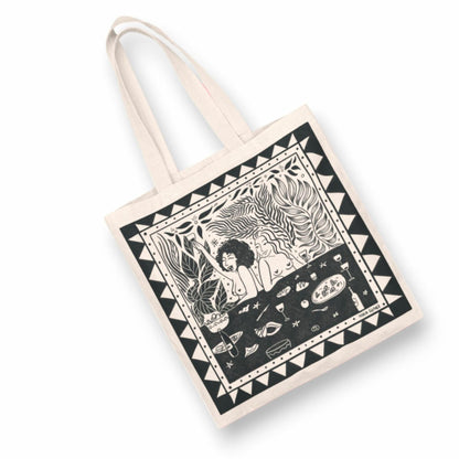 Tote bag Sobremesa de María Gómez Ilustradora