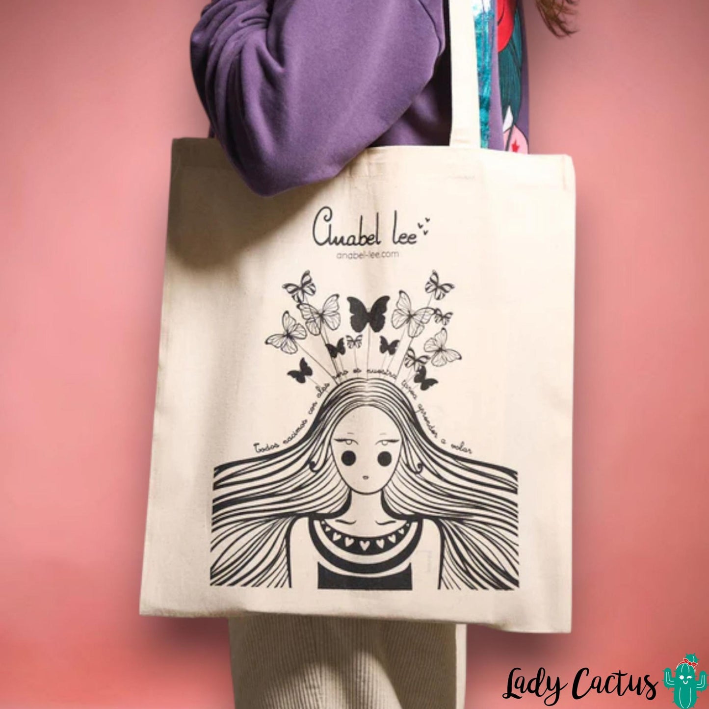 Tote Bag Mariposas Anabel Lee