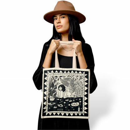 Tote bag Sobremesa de María Gómez Ilustradora