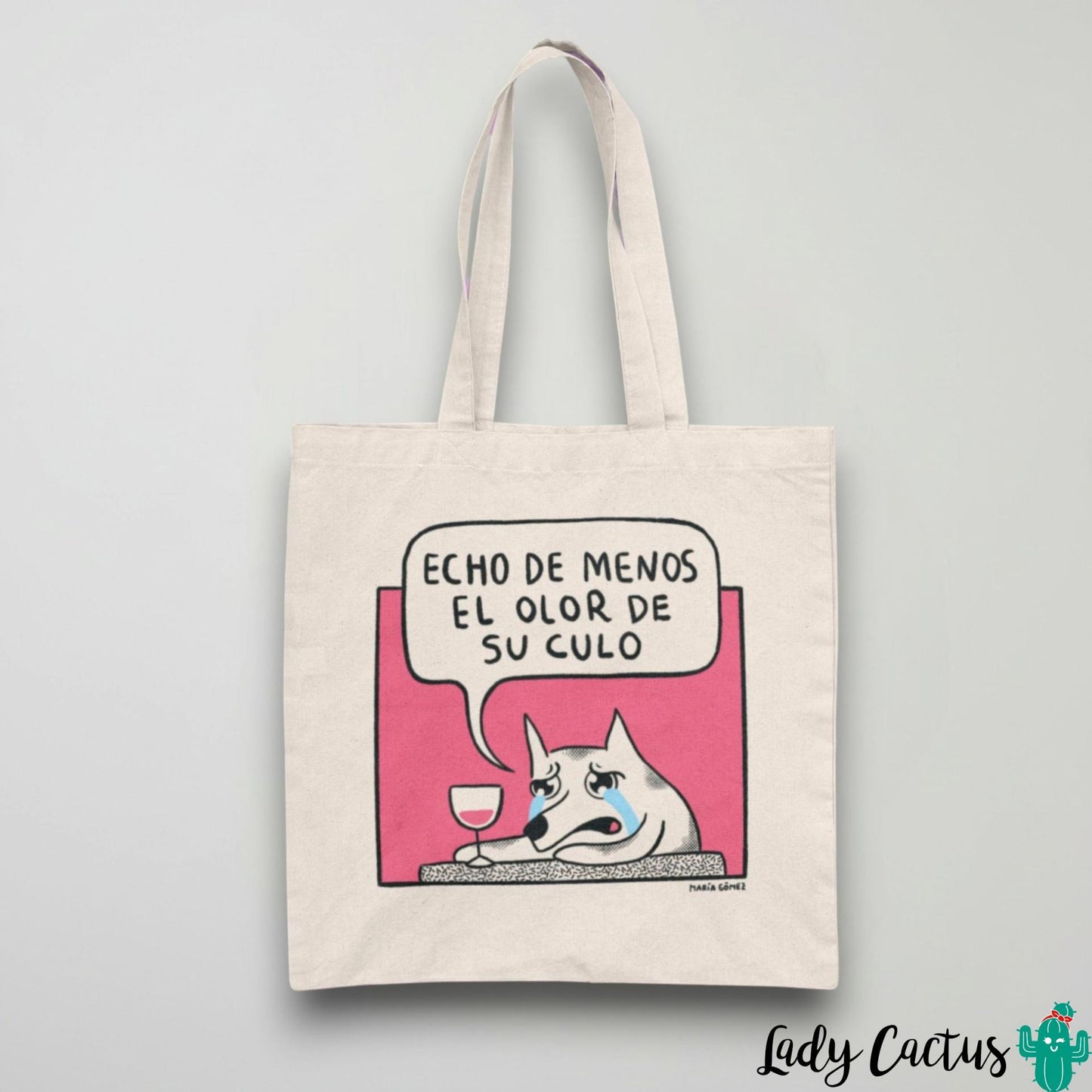 Tote Bag Echo de Menos María Gómez Lady Cactus