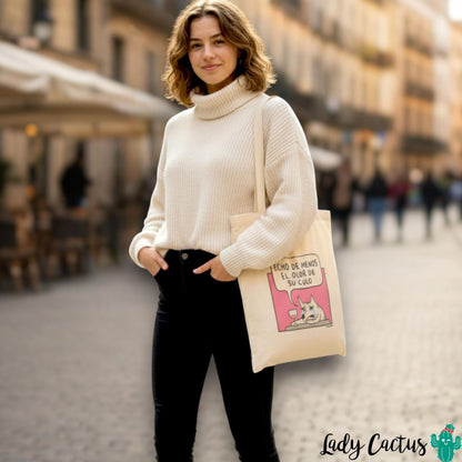 Tote Bag Echo de Menos María Gómez Lady Cactus