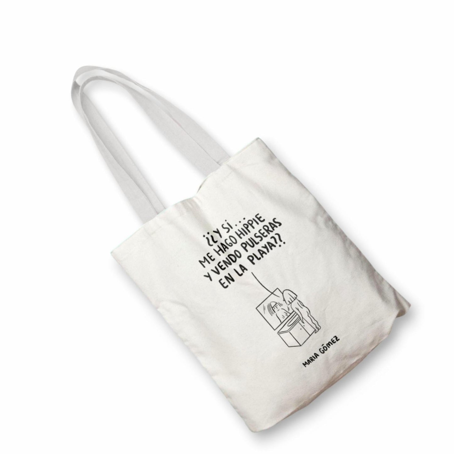 Tote bag Hippie de María Gómez Ilustradora