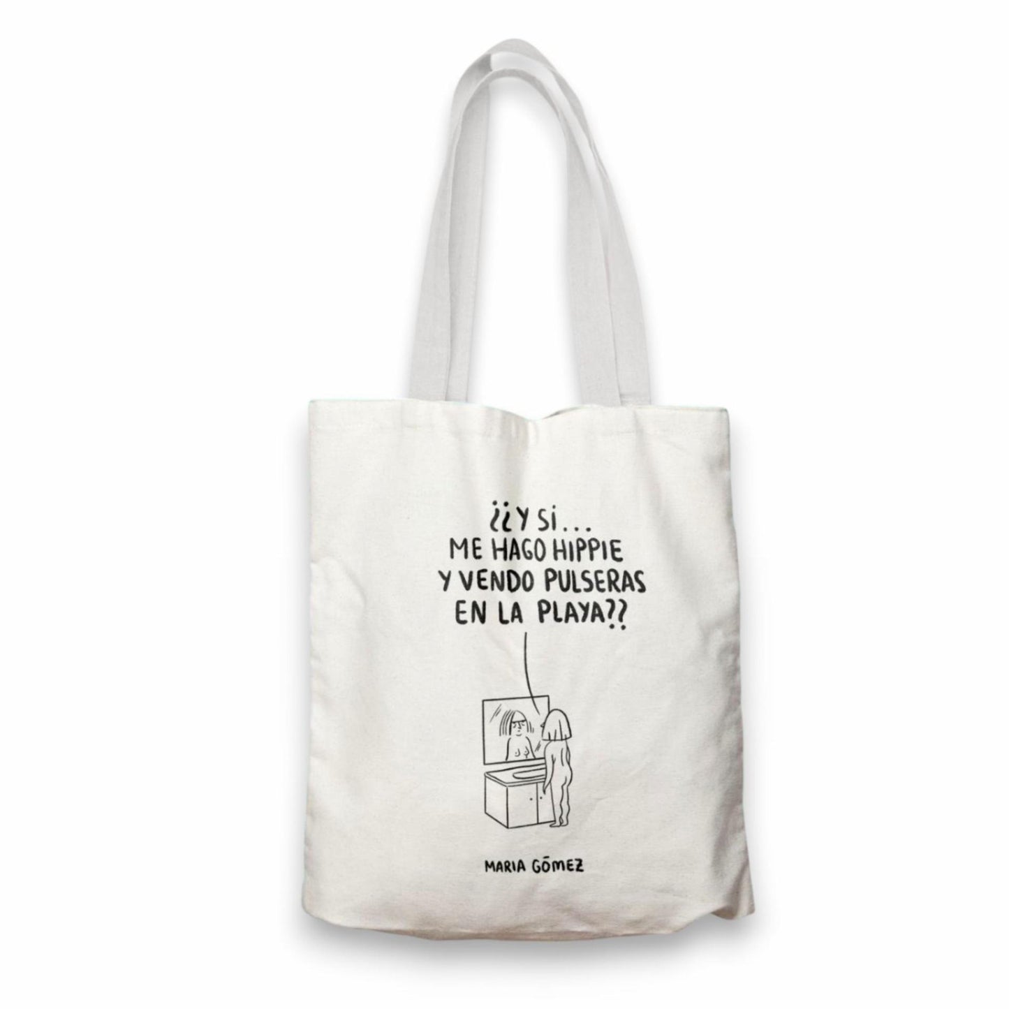Tote bag Hippie de María Gómez Ilustradora