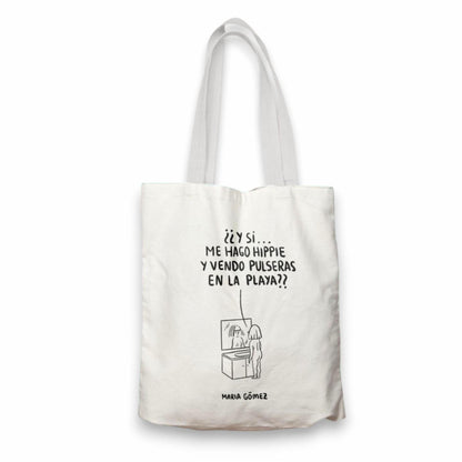 Tote bag Hippie de María Gómez Ilustradora