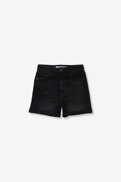 Vaquero elástico negro con estilo moderno disponible en Lady Cactus.