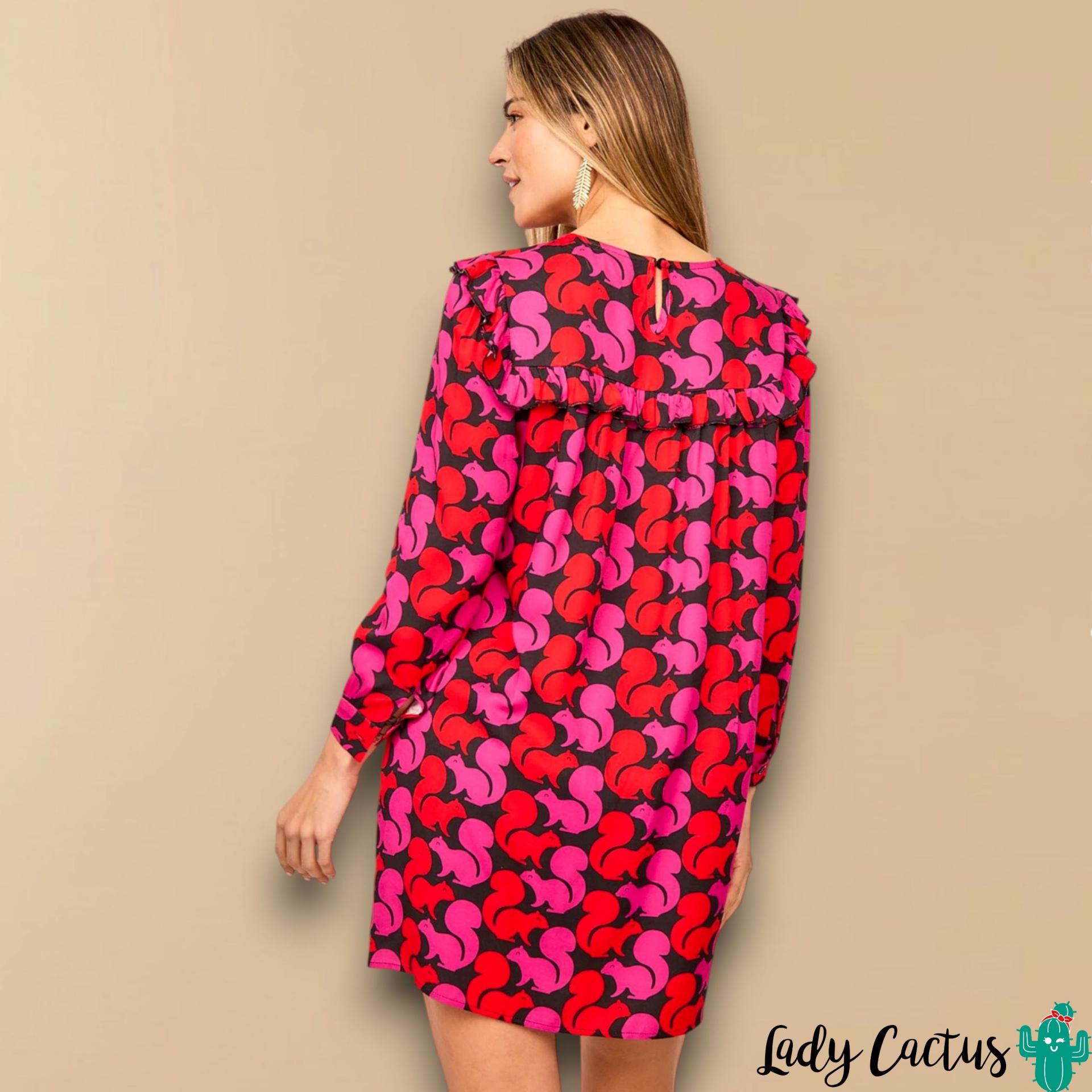 Vestido corto Hada Ardilla con canesú volantitos de Smile para detalle práctico femenino