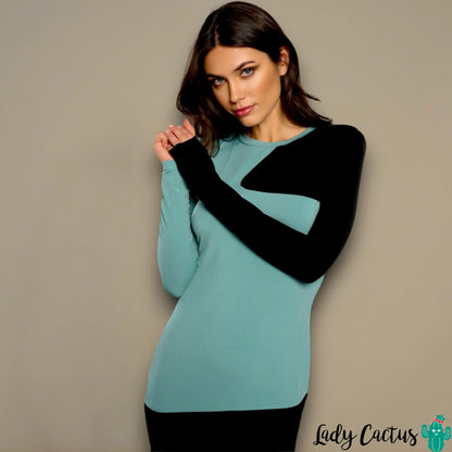 Vestido Gatto con bloques de color de Minueto para toque sofisticado moderno