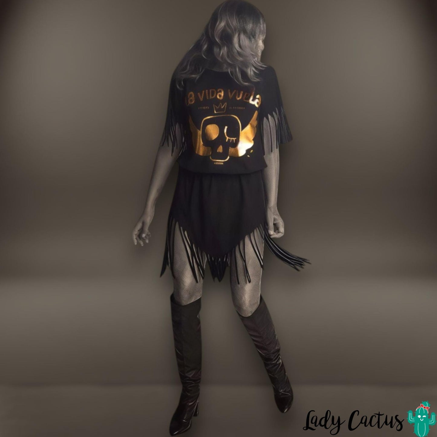 Vestido La Vida Vuela para expresión rebelde de Aire Retro