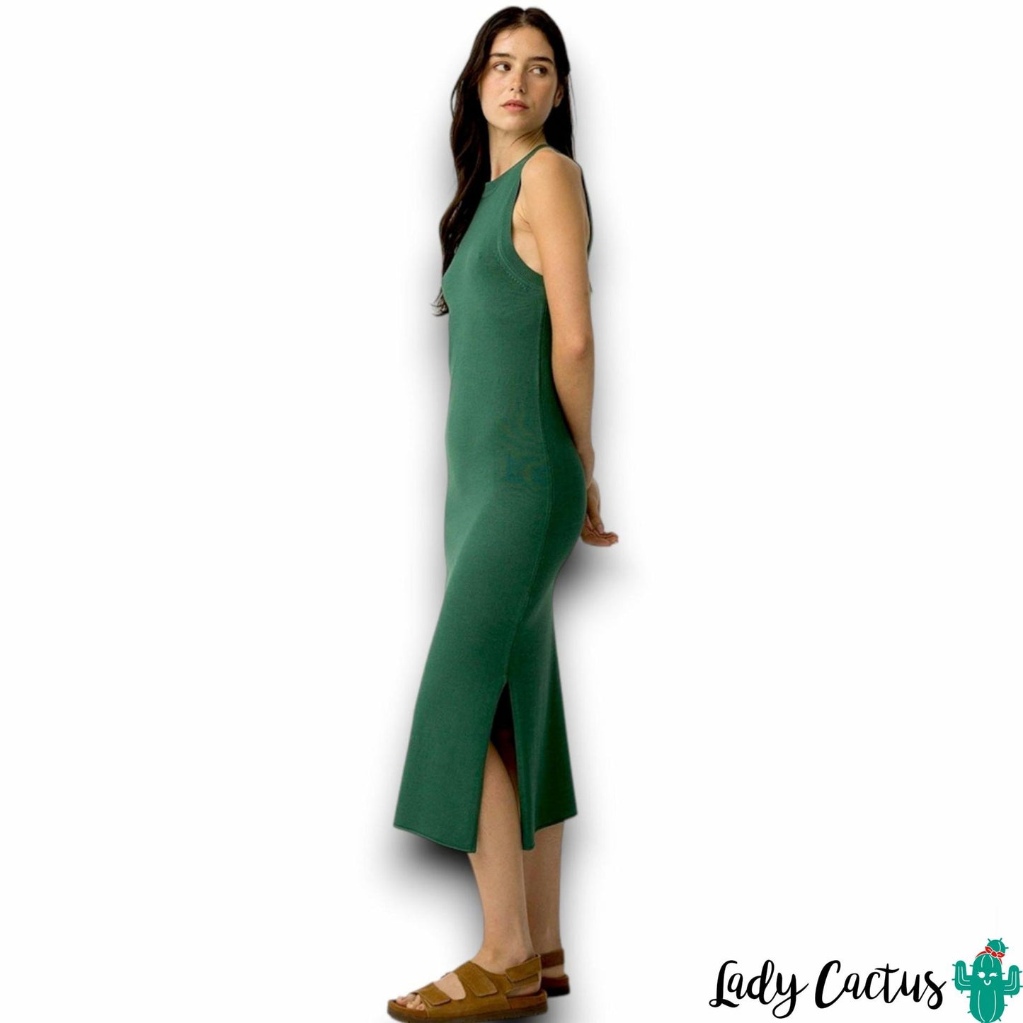 Vestido Halia Verde de Tiffosi