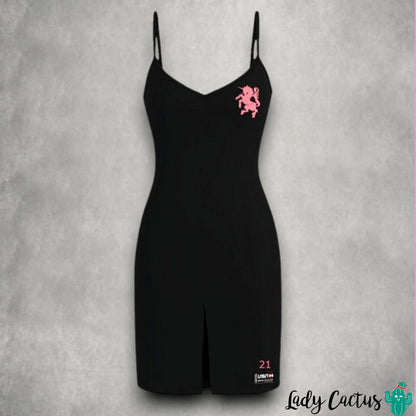 Vestido Lasal con unicornio bordado de alta calidad para toque premium artesanal