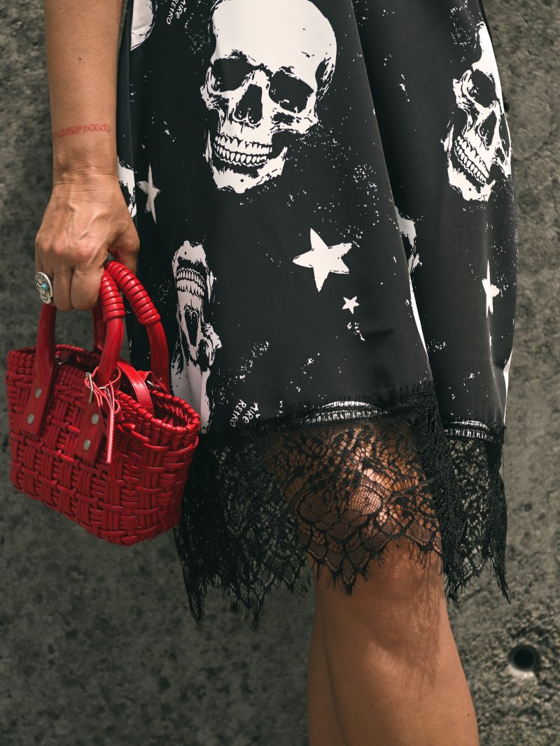 Vestido lencero "Grunge" de Aire Retro