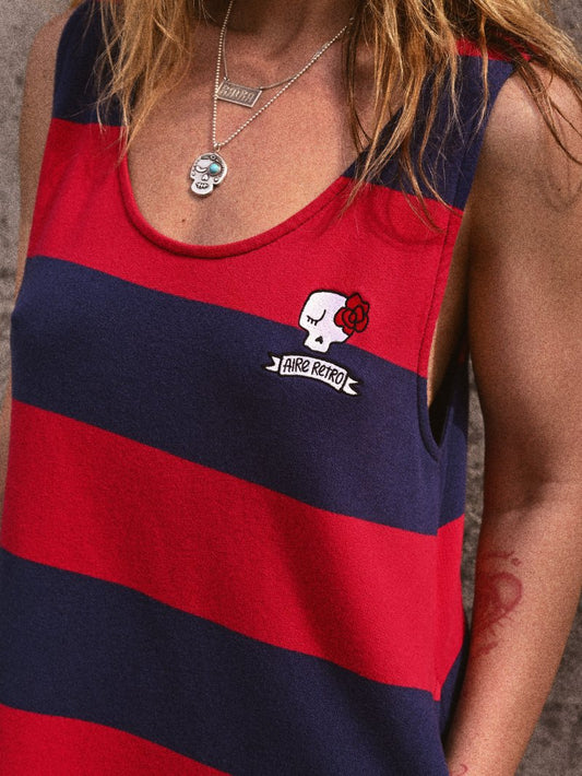 Vestido "Pichi" Calaveras de Aire Retro